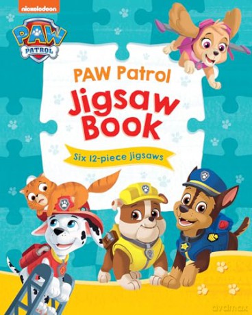 PAW Patrol Jigsaw Book: The perfect gift for fans of PAW Patrol and puzzles. With six illustrated 12-piece jigsaws. - Paw Patrol [KSIĄŻKA]