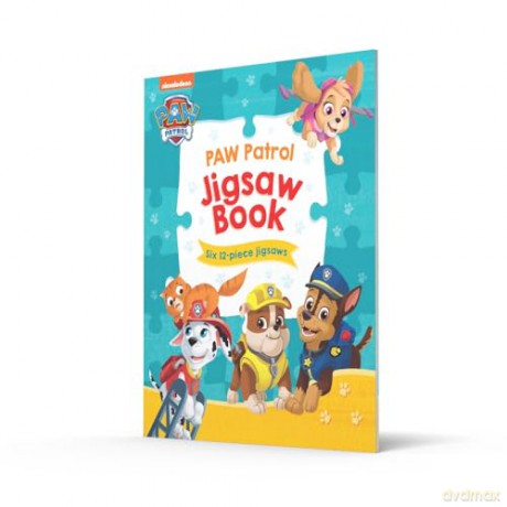 PAW Patrol Jigsaw Book: The perfect gift for fans of PAW Patrol and puzzles. With six illustrated 12-piece jigsaws. - Paw Patrol [KSIĄŻKA]