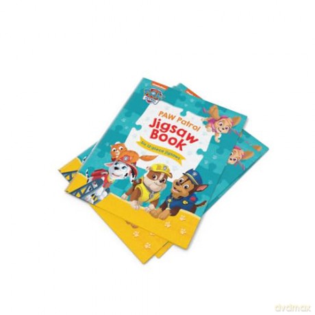 PAW Patrol Jigsaw Book: The perfect gift for fans of PAW Patrol and puzzles. With six illustrated 12-piece jigsaws. - Paw Patrol [KSIĄŻKA]