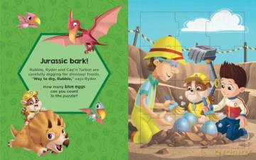 PAW Patrol Jigsaw Book: The perfect gift for fans of PAW Patrol and puzzles. With six illustrated 12-piece jigsaws. - Paw Patrol [KSIĄŻKA]