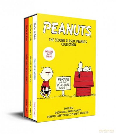 Peanuts Boxed Set (Peanuts Revisited, Peanuts Every Sunday, Good Grief More Peanuts): The Second Classic Peanuts Collection - Charles Schulz [KOMIKS]