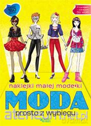 Naklejki małej modelki. Moda prosto z wybiegu [KSĄŻKA]