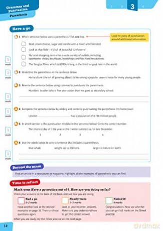 Pearson REVISE 11+ English Practice Book 2 - for the 2025 and 2026 exams: Ages 8 - 10+ Years - Helen Thomson [KSIĄŻKA]