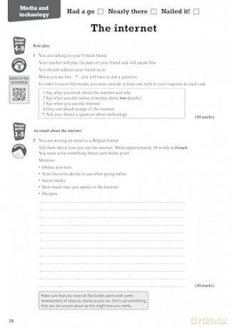 Pearson Revise AQA GCSE French: Revision Workbook - for 2026 and 2027 exams (new specification) - Stuart Glover [KSIĄŻKA]
