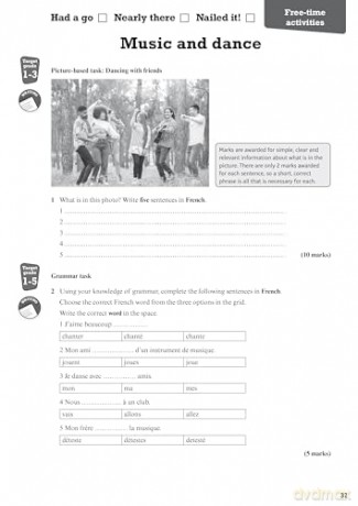 Pearson Revise AQA GCSE French: Revision Workbook - for 2026 and 2027 exams (new specification) - Stuart Glover [KSIĄŻKA]