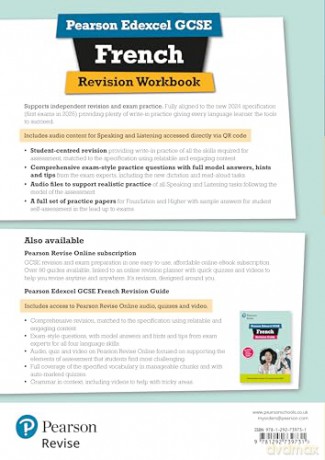 Pearson Revise Edexcel GCSE (9-1) French Revision Workbook - Stuart Glover [KSIĄŻKA]
