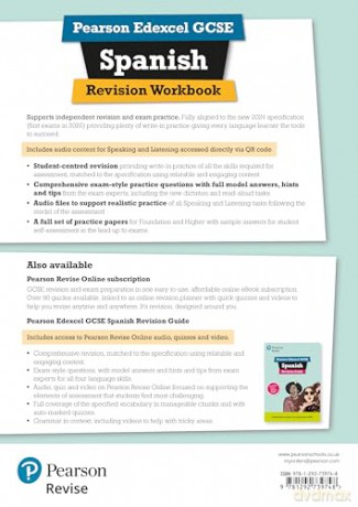 Pearson Revise Edexcel GCSE (9-1) Spanish Revision Workbook - Vivien Halksworth [KSIĄŻKA]