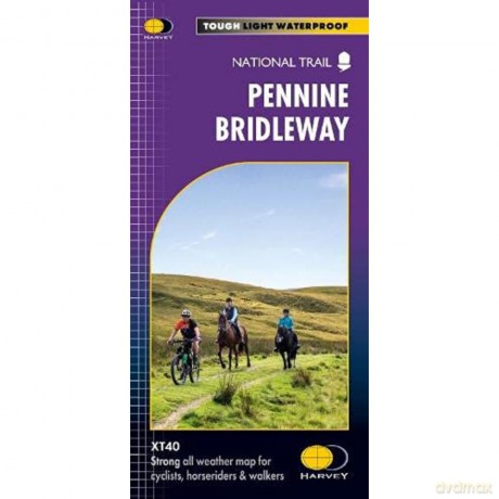Pennine Bridleway XT40 (Trail maps) (Trail Map XT40) - Harvey [KSIĄŻKA]