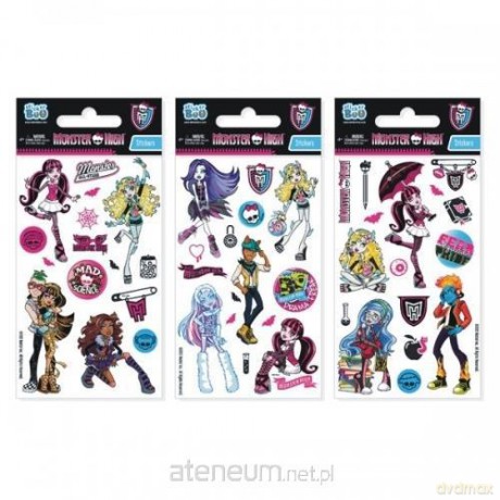 Naklejki Sticker BOO brokat Monster High [GADŻET]