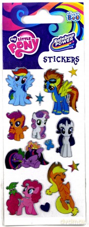 Naklejki Sticker BOO laser My Little Pony [GADŻET]