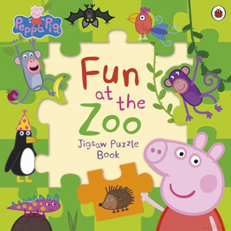 Peppa Pig: Fun at the Zoo Jigsaw Puzzle Book - Peppa Pig [KSIĄŻKA]