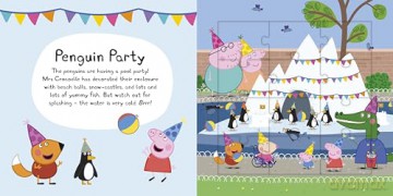 Peppa Pig: Fun at the Zoo Jigsaw Puzzle Book - Peppa Pig [KSIĄŻKA]