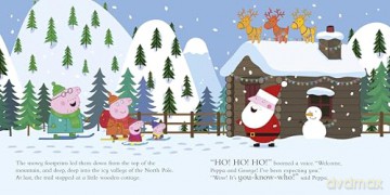 Peppa Pig: Peppa Visits Santa - Peppa Pig [KSIĄŻKA]