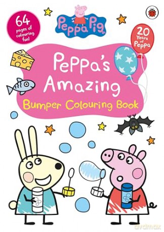 Peppa Pig: Peppa's Amazing Bumper Colouring Book - Peppa Pig [KSIĄŻKA]
