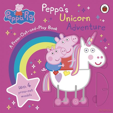 Peppa Pig: Peppa's Unicorn Adventure: A Press-Out-and-Play Book - Peppa Pig [KSIĄŻKA]