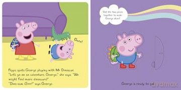 Peppa Pig: Peppa's Unicorn Adventure: A Press-Out-and-Play Book - Peppa Pig [KSIĄŻKA]