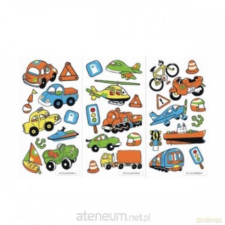 Naklejki Sticker BOO silver autka GADŻET]