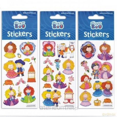 Naklejki Sticker BOO silver ksieżniczki [GADŻET]