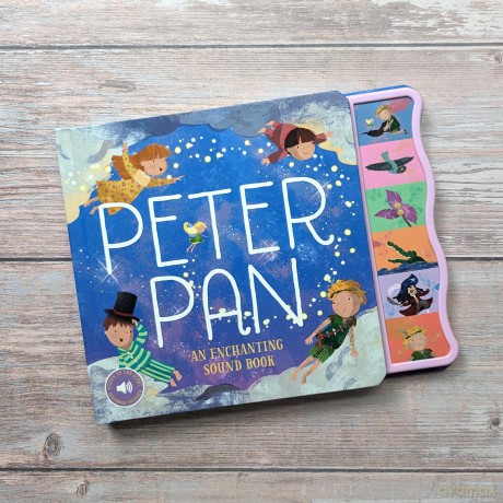 Peter Pan Fairy Tale Sound Book - 6 Enchanting Sound Buttons To Press And Play [KSIĄŻKA]
