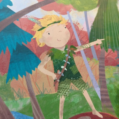 Peter Pan Fairy Tale Sound Book - 6 Enchanting Sound Buttons To Press And Play [KSIĄŻKA]