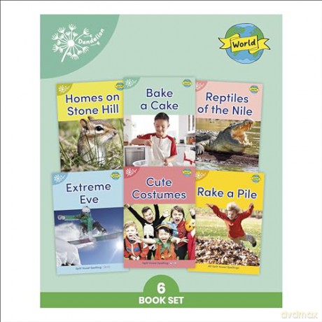 Phonic Books Dandelion World Split Vowel Spellings (Phonic Books Beginner Decodable Readers) - Phonic Books [KSIĄŻKA]