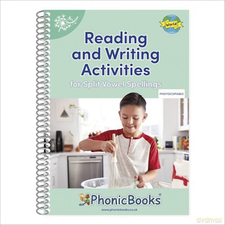 Phonic Books Dandelion World Split Vowel Spellings Activities (Phonic Books Beginner Decodable Readers) - Phonic Books [KSIĄŻKA]