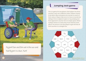 Phonic Books Moon Dogs Extras Set 2: Adjacent consonants and consonant digraphs (Phonic Books Catch-up Decodable Readers) - Phonic Books [KSIĄŻKA]