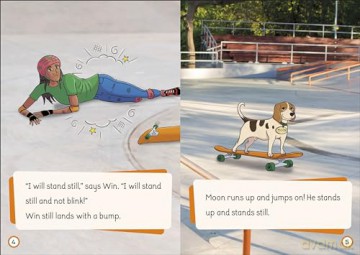 Phonic Books Moon Dogs Extras Set 2: Adjacent consonants and consonant digraphs (Phonic Books Catch-up Decodable Readers) - Phonic Books [KSIĄŻKA]