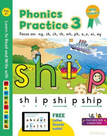 Phonics Practice 3 - Letterland [KSIĄŻKA]
