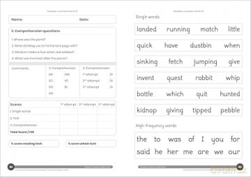Phonics Teacher Guide Year 1: The Foundations of Phonics, Engaging Activity Ideas, Lesson Plans, Progress Tracking and Assessment (Phonic Books Beginner Decodable Readers) - Phonic Books [KSIĄŻKA]