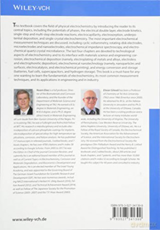 Physical Electrochemistry: Fundamentals, Techniques, and Applications - Noam Eliaz [KSIĄŻKA]