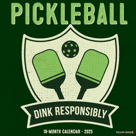 Pickleball 2025 Wall [KSIĄŻKA]