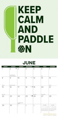 Pickleball 2025 Wall [KSIĄŻKA]