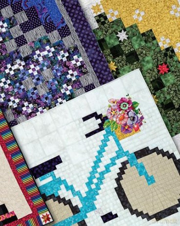 Picture Patchwork: 15 Charted Patterns for Novelty Quilts - Jo Ann Lepore [KSIĄŻKA]