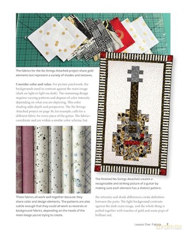 Picture Patchwork: 15 Charted Patterns for Novelty Quilts - Jo Ann Lepore [KSIĄŻKA]