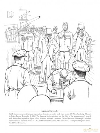Picture the Past: World War II: Historical Coloring Book (Picture the Past Historical Coloring Books) - Peter F. Copeland [KSIĄŻKA]
