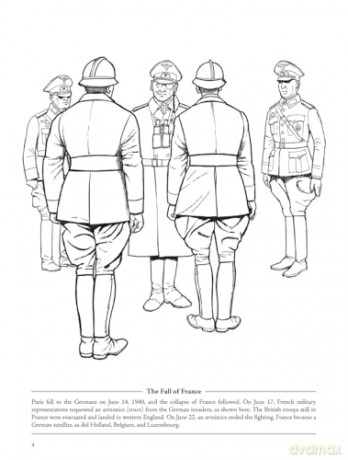 Picture the Past: World War II: Historical Coloring Book (Picture the Past Historical Coloring Books) - Peter F. Copeland [KSIĄŻKA]