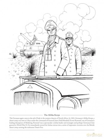 Picture the Past: World War II: Historical Coloring Book (Picture the Past Historical Coloring Books) - Peter F. Copeland [KSIĄŻKA]
