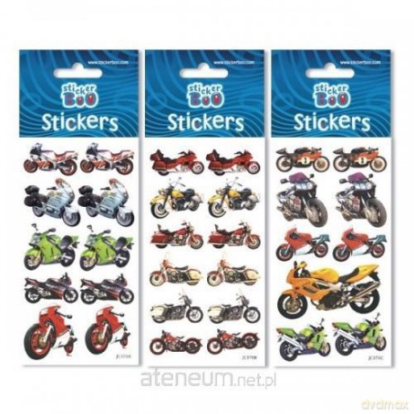 Naklejki Sticker BOO sliver motory [GADŻET]
