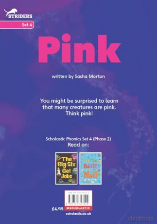 Pink - Little Wandle high-low decodable reader for ages 7+ (Striders Phonics Readers) - Sasha Morton [KSIĄŻKA]