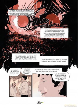Pink Floyd in Comics! (NBM Comics Biographies) - Nicolas Finet [KOMIKS]