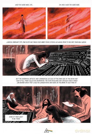 Pink Floyd in Comics! (NBM Comics Biographies) - Nicolas Finet [KOMIKS]