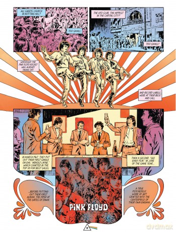 Pink Floyd in Comics! (NBM Comics Biographies) - Nicolas Finet [KOMIKS]