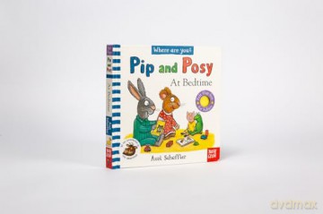 Pip and Posy, Where Are You At Bedtime (A Felt Flaps Book) - Axel Scheffler [KSIĄŻKA]