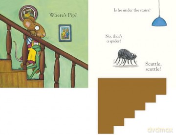 Pip and Posy, Where Are You At Bedtime (A Felt Flaps Book) - Axel Scheffler [KSIĄŻKA]