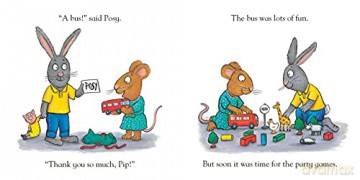 Pip and Posy: The Birthday Party: A classic storybook about when things don't go to plan - Camilla Reid [KSIĄŻKA]