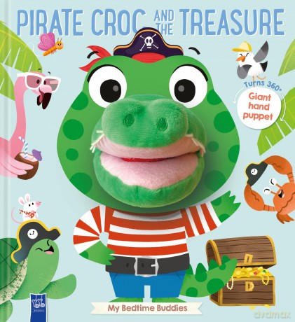 Pirate Croc And The Treasure: My Bedtime Buddies - Yoyo Books [KSIĄŻKA]