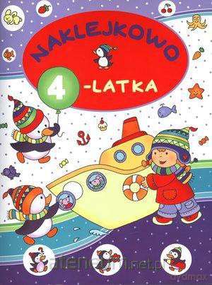 Naklejkowo 4-latka [KSĄŻKA]