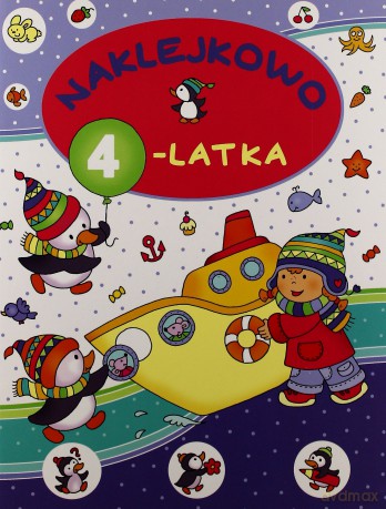 Naklejkowo 4-latka [KSĄŻKA]