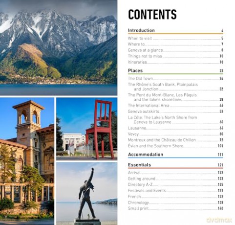 Pocket Rough Guide Geneva: Travel Guide with eBook (Pocket Rough Guides) - Rough Guides [KSIĄŻKA]